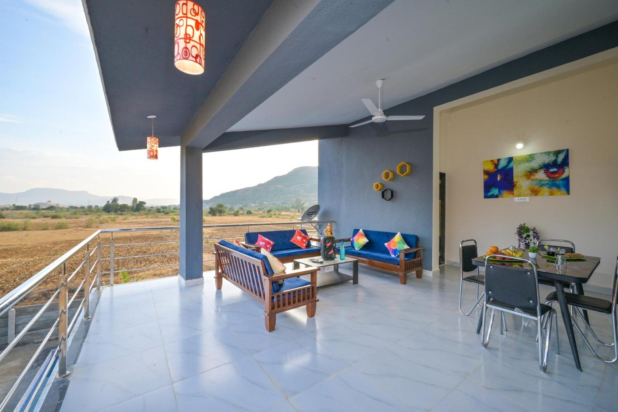 Empyrean Stay II Mirage Villa II Ac II 4Bhk II Largest Pool In Lonavala Li Exteriör bild