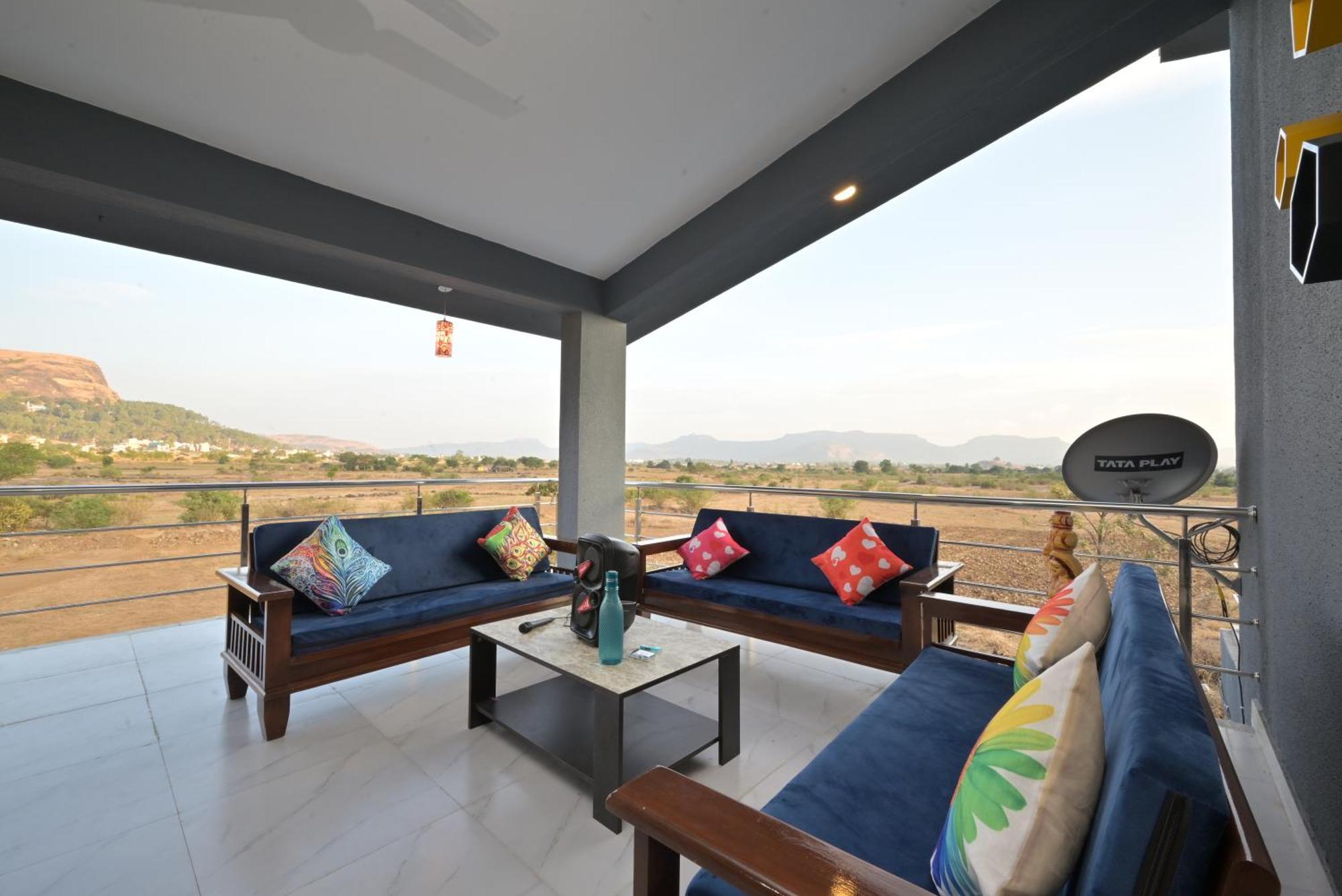 Empyrean Stay II Mirage Villa II Ac II 4Bhk II Largest Pool In Lonavala Li Exteriör bild
