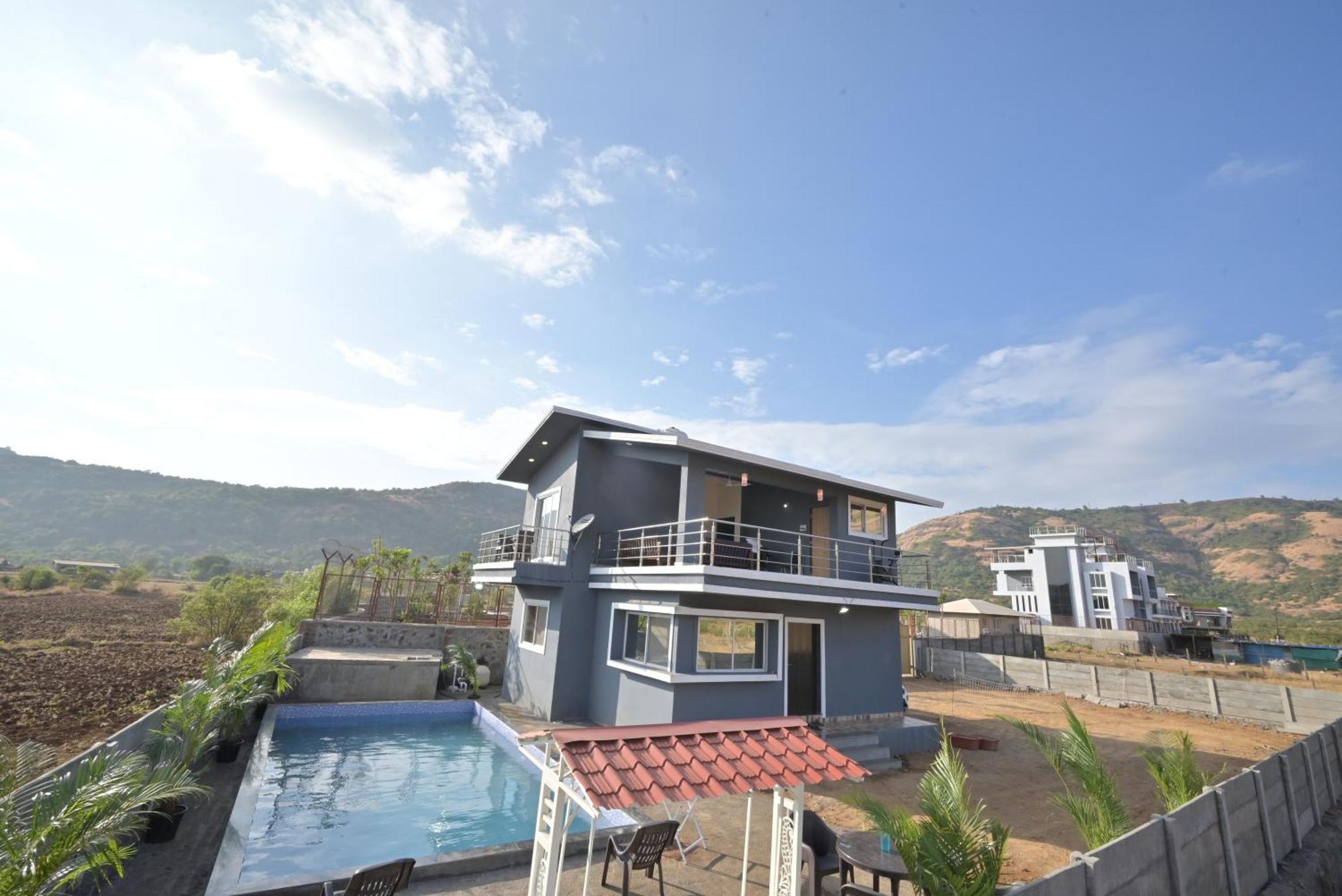 Empyrean Stay II Mirage Villa II Ac II 4Bhk II Largest Pool In Lonavala Li Exteriör bild