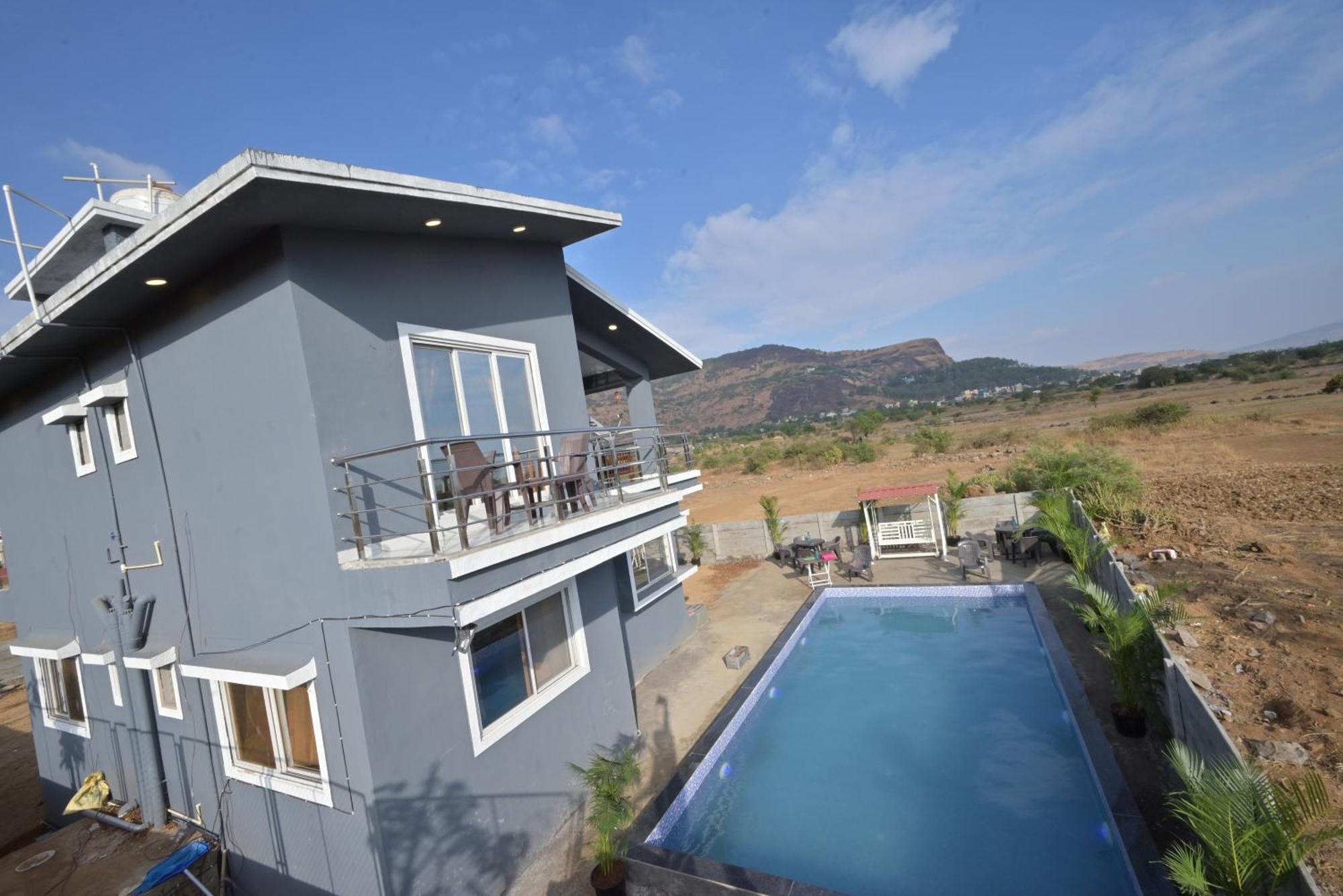 Empyrean Stay II Mirage Villa II Ac II 4Bhk II Largest Pool In Lonavala Li Exteriör bild